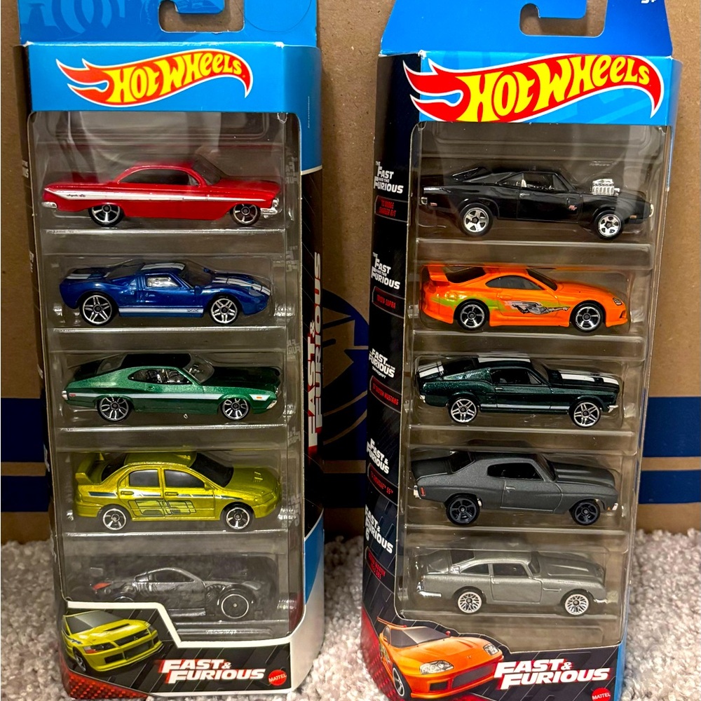 FAST AND FURIOUS HOTWHEELS